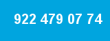 922 479 07 74 922 479 07 74